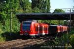 424 507-2 fhrt am 15. August 2009 um 17:17 Uhr als LR durch Hannover Limmer