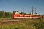 Triebwagen der S-Bahn Hannover verlsst Lehrte als S3 nach Hannover am 22.09.10.
