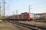 S-Bahnverband der BR 424, in Lehrte am 21.02.2011.