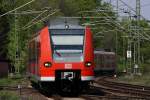 424 005+007 am 23.4.11 in Lehrte.
