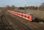 424 528 als S 34446 (Hildesheim Hbf–Bennemhlen) am 11.03.2015 in Rethen (Leine)