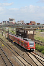 424 026 erreicht in Kürze sein Ziel, das Ausbesserungswerk Krefeld-Oppum.