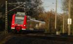 ET 425 der S-Bahn Mittelelbe am 10.03.2017 als S1 nach Schönebeck- Bad Salzelmen zwischen Eichstedt und Stendal Stadtsee.