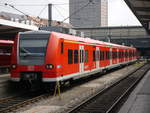Am 21.04.2017 stand 425 125 in München Hbf als RB nach Landshut Hbf.