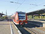 425 635-0 als RB 73 nach Neubrück (Nahe) am 22. Oktober 2018 im Hauptbahnhof  von Neunkirchen (Saar).