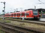 425 240-9 als S3 nach Karlsruhe in Germersheim;14.06.2007