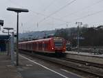 425 573-3 als S1 nach Osterburken in Neckarelz, früher fuhr der als RB33 zwischen Aachen Hbf und Duisburg.