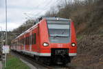 425 584-0 verläßt Eschelbronn als S51 am 17.03.2019 um 12:06 Uhr in Richtung Aglasterhausen. 