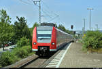 425 313-4 und 425 806-7 von DB Regio Baden-Württemberg, im Dienste von Abellio Rail Baden-Württemberg, als RB 19519 (RB17a) von Pforzheim Hbf bzw.