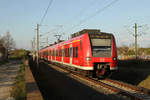 425 102 als RB27 nach Koblenz am Abzweig vom Flughafen Köln/Bonn rtg Wahn -> Troisdorf am 07.04.2020