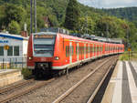ET 425 265-5 als S1 nach Homburg (Saar) Hbf in Zwingenberg, 13.06.2020.