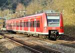 Nachschuß auf den 425 237-5 in Neckargerach am 12.2.2022