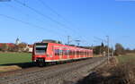 425 048-6 als RB 58132 (Treuchtlingen – Würzburg Hbf ) bei Rudolzhofen 23.2.22