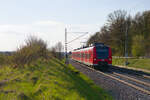 425 110 DB Regio als RB 58137 (W�rzburg Hbf - Treuchtlingen) bei Oberdachstetten, 28.04.2022 