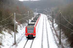 DB Regio 425 104 + 425 092 // K�ln (K�lner Flughafenschleife) // 24. Januar 2021
