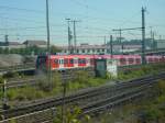 Die Br 425 auf den Weg in Richtung Mnchen HBF.