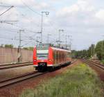 425 062-2 erreicht als RB 18669 Biblis-Waghusel den Bahnhof von Neuluheim. 25.08.08