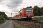 425 519/019 und ein weiterer 425er verlassen als RB42 (RB 20241)  HAARD-Bahn  Haltern am See. (04.10.2008)
