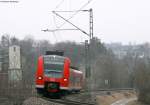 425 306-8 als RE 19641 (Stuttgart Hbf-Rottweil) kurz vor Sulz am Neckar 26.2.09