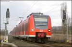 425 069 als RB 11075 von Duisburg nach Aachen am Esig Geilenkirchen 3.3.2009