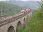 ET 425 als S5 Paderborn - Hannover Flughafen auf dem Viadukt in Altenbeken.