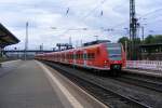 Am 18.07.09 fhrt gerade der Mittelhessenexpress (RE 25170) (Frankfurt/M-Dillenburg) bespannt mit 425 043/543 und 425 542/042 in Gieen ein Nchster Halt ist Dutenhofen(Bei Wetzlar)