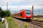 425 502 fhrt am 03.08.09 am Bw MD-Rothensee vorbei Richtung Hbf.