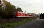 425 101/601 und ein Schwestertriebzug sind als RE8  Rhein-Erft-Express  von Koblenz Hbf nach Mnchengladbach Hbf unterwegs.