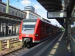 425-086 wartet in Kaiserlautern auf ihre Abfahrt als RE60 nach Saarbrcken