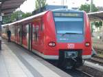 ET 425-139 am 8.7.2005 als RB32 nach Bingen (Rhein) Stadt in Mainz Hbf.