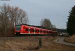 425 310-0 und 426 0** als RE 19616 (Singen(Hohentwiel)-Stuttgart Hbf) bei Neufra 18.3.10