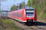 425 064/564 und 425 093/593 als RB48 aus Bonn-Mehlem kommend bei der Einfahrt in Wuppertal-Vohwinkel. 24.04.2010