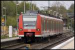 425 077 als RB33 auf dem Weg nach Aachen bei der EInfahrt in bach-Palenberg.