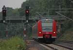 425 583-2 als RB33 aus Duisburg nach Aachen bei der Einfahrt in Lindern, 15.8.10
