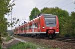 424 074 als RB35 nach Duisburg am 09.05.2010 bei Voerde