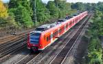 425 601-2 von Koblenz kommend kurz vor Bonn-Beuel - 08.10.2010