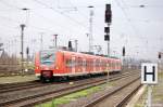 425 502-2 als RB (RB 36815) nach Schnebeck-Salzelmen bei der Einfahrt in den Bahnhof Stendal. 24.11.2010