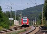 425 090 8 als RB 81 auf dem Weg von Koblenz nach Trier  Hier aufgenommen am Haltepunkt Bengel am 06.08.2009