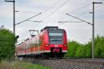425 593-1 nach Bonn-Mehlem kurz hinter Bf-Brhl - 15.04.2011