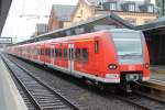 Hier stehen zwei ET425 als RE nach Dillenburg am 3.6.12 in Gieen.