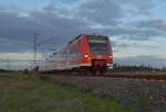 425 072 als RB 33 nach Aachen nahe des B In der Schley/am Chur.