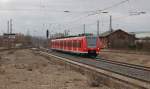 Am 3.Mrz 2013 war 425 156 in Elze auf dem Weg von Ludwigshafen nach Hannover-Leinhausen.