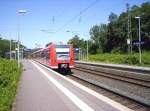 425 652/152 und ein weiterer 424 als S5 nach Paderborn bei der Einfahrt von Bad Mnder(Diester).