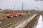 425 001-5 als RB30 (RB 17820) von Schnebeck-Bad Salzelmen nach Wittenberge in Stendal(Wahrburg).
