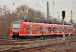 Nachschu auf einen RB 44 Zug nach Mainz, der 425 121-1 ist hier trotz Streiktag unterwegs und hat hier Guntersblum erreicht. 18.3.2013