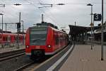 425 259-9 als RB44 nach Mannheim Hbf beim lngeren Zwischenhakt in Worms und wartet auf die Abfahrt.