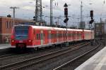 425 025-4 als RB 42 aus Essen Hbf. kommend bei der Einfahrt in Münster Hbf. 22.12.2013