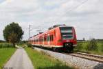 425 044 am 31.07.2011 bei Bad Aibling.