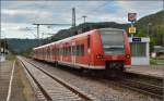 425 308 in Oberndorf am Neckar. August 2014.