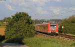 425 312-6 und 425 311-8 als RE 19084 (Rottweil-Stuttgart Hbf) bei Eutingen 24.8.14